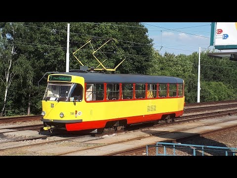 Straßenbahn Most - Litvinov  - Impressionen Juli 2018