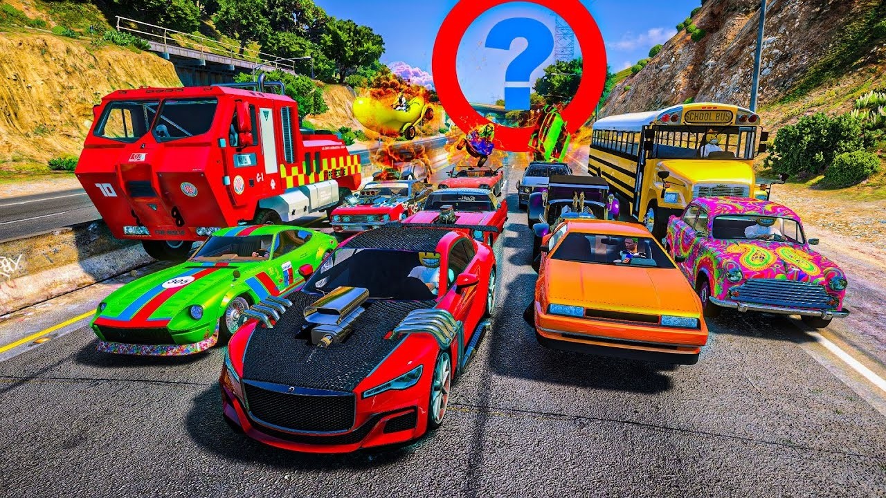EL ÚLTIMO EXPLOTA PERO CON COCHES ALEATORIOS!! SOY EL DIABLO! - GTA 5 ONLINE