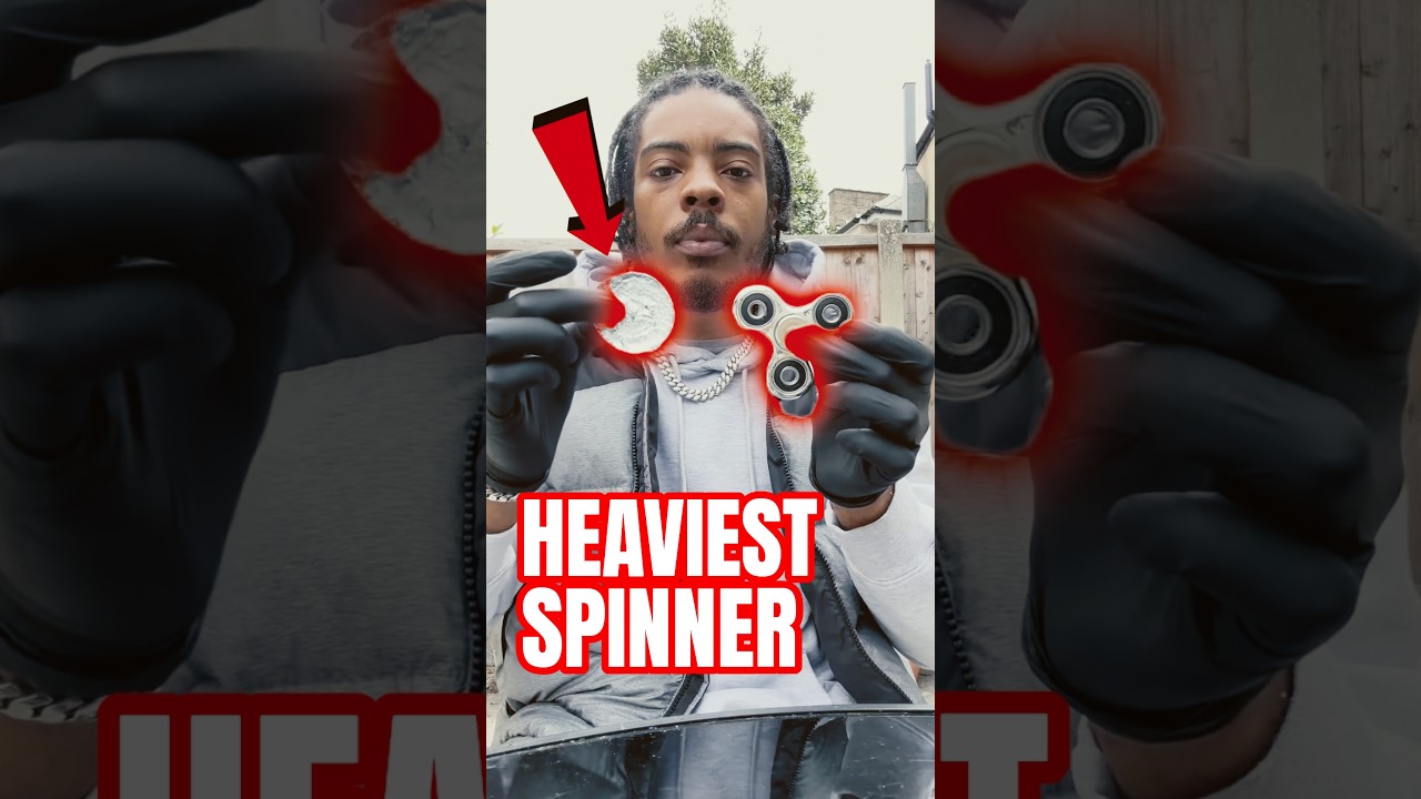 Heaviest Fidget Spinner On Earth