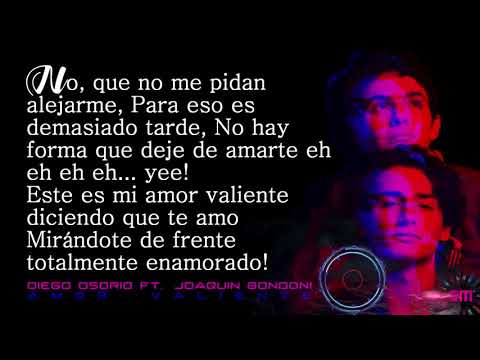 Video Amor Valiente (Letra) de Emilio Osorio 