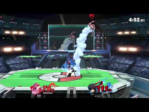 SSHS Megasharks Majoytra (Joker) Vs. Tizan JoshyHua (Greninja) Smash Ultimate - SSBU