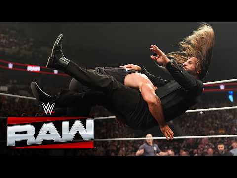 Seth Rollins speared during The Vision’s melee with Joe Hendry and Street Profits: Raw highlights