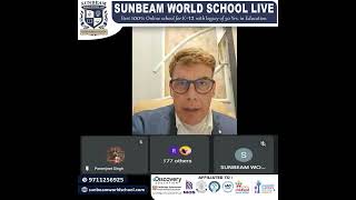 Honored to share words of wisdom from the President of Sunbeam World School.