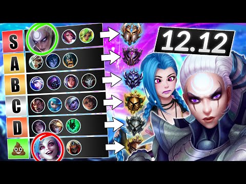 NEW Champions TIER LIST for Patch 12.12 - META CHAMPS of EVERY Role - LoL Update Guide