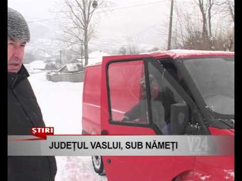 judetul vaslui sub nameti
