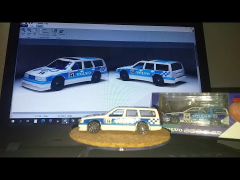 Diecast 1/64  - 1994 BTCC Volvo 850 T5-R