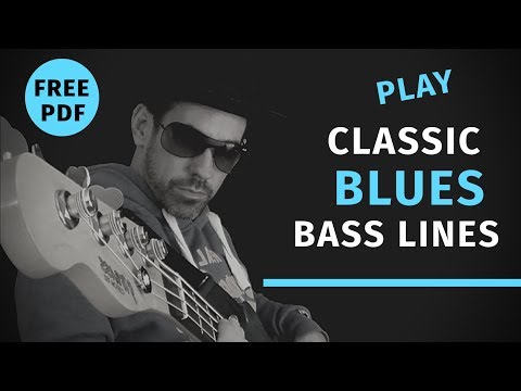 Play Classic 12 Bar Blues Bass Lines (No.47)