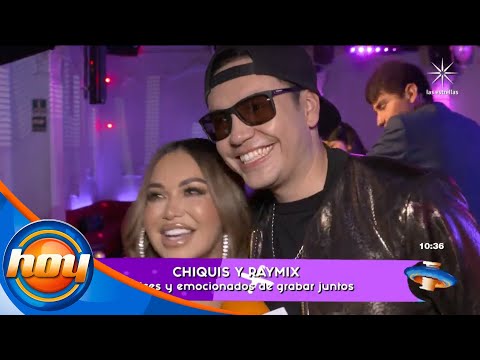 Chiquis Rivera y Raymix graban video musical | Programa Hoy