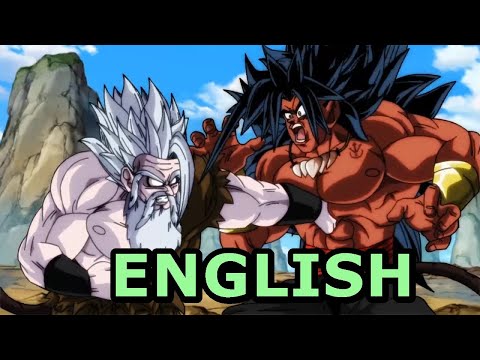 Yamoshi vs Akumo | English dubbing ●  Fight of the Ancient Saiyans (1080 HD)