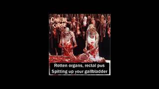 Cannibal Corpse Butchered At Birth FULL ALBUM WITH LYRICS