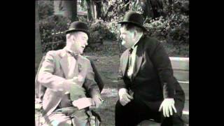 Laurel and Hardy: Why didn't you tell me you had 2 legs