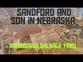Abandoned Nebraska junk yard von Lost an