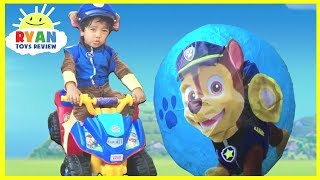 PAW PATROL GIANT SURPRISE EGGS TOYS COLLECTION