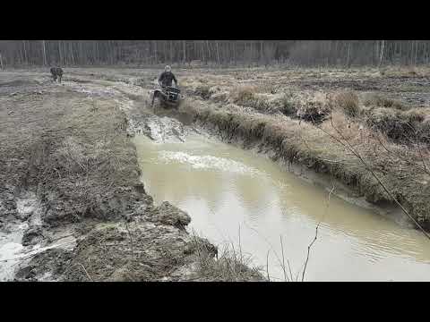 Test Tires ITP Mud Lite vs Sunf A040  test opon yamaha grizzly 2019