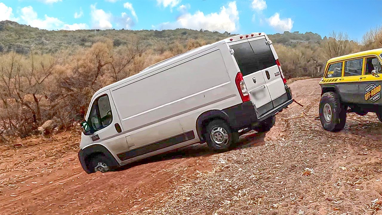 This Van Tried To Escape The Mud!