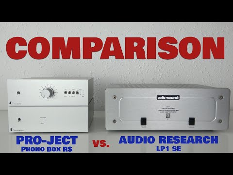 Phono Preamp Comparison - Pro-Ject Phono Box RS vs Audio Research LP1 SE  Blind Test  Lossless files
