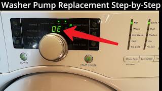 Washer 'OE' Error and DIY Pump Relacement LG, Kenmore and others...