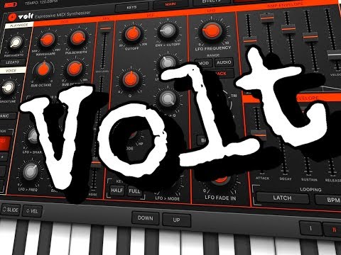 VOLT Synthesizer - Update Demo for the iPad - Brilliant Synth