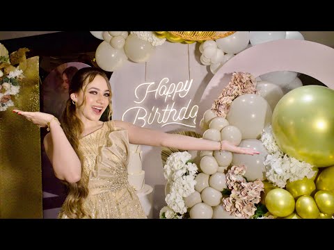 حفلة عيد ميلادي ال18 مع المشاهير 🎉