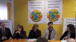 preview picture of video 'Presentazione di  Miriam Giuriati candidato sindaco di PER CASIER parte 1'