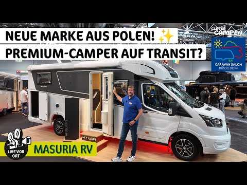 Masuria Motorhomes: All 3 Models in Detail! The New Premium Brand from Poland Based on a Ford
