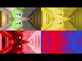 Gummy Bear Song HD Four Mirror 4 Versions At Once Uploaded