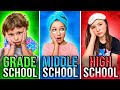 High School vs Middle School vs Elementary Night Routine!