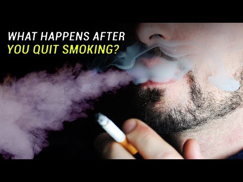 What happens after you quit smoking?