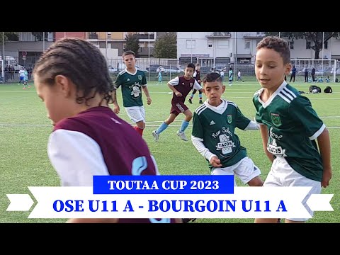 2023-10-21 // OSE U11 A - Bourgoin U11 A (Toutaa International Cup-  match 2)