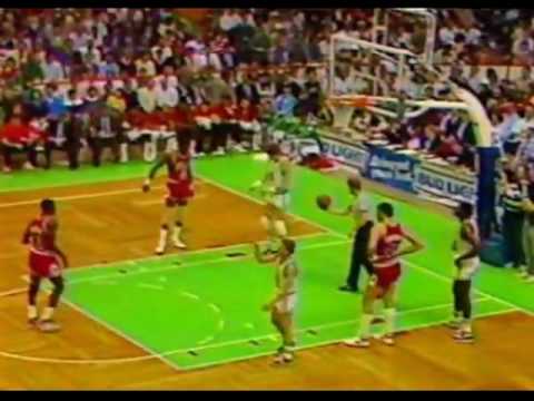 MICHAEL JORDAN: 49 pts vs Boston Celtics  (1986 Playoffs-Game 1)