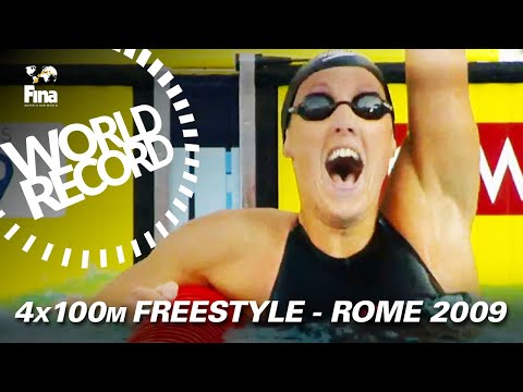 Netherlands claim New World Record at Rome 2009! | FINA World Championships
