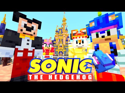 Tripolar - Sonic Goes To DISNEY WORLD! [32] | Sonic And Friends | Minecraft