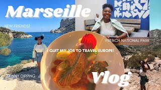 France Travel Vlog | Black Girl Solo Travel | Marseille Vlog