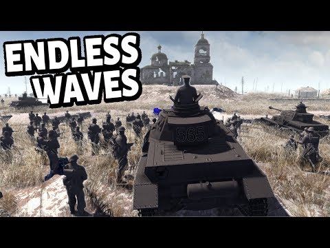 They Surround the Church ! ENDLESS WAVES Of Army Men - AMOW Small OPS