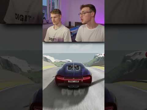 Lamborghini Sian vs. Bugatti Chiron |  XXL Sprungschanze #beamngdrive #beamng #jomaxjm