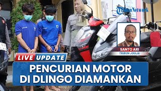 Pemuda Maling Motor Nyamar Pakai Kerudung di Dlingo Bantul, Terciduk Saat Nyungsep Jurang