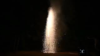 奉納花火～吹火