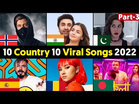 2022 Top 10 Viral Songs | part 3 | Kesariya | Satisfya | Mi gente | Dharia | Love nwantiti