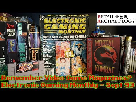Remember Video Game Magazines? | Electronic Gaming Monthly Issue #50 from 1993! | Retail Relics