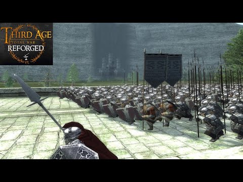 THE LONELY MOUNTAIN UNDER ATTACK (Siege Battle) - Third Age: Total War (Reforged)