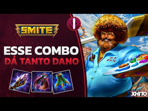 ESSA BUILD FICOU UM ESTOURO! ZHONG KUI MID - ⚡ Smite BR Ranked Conquista