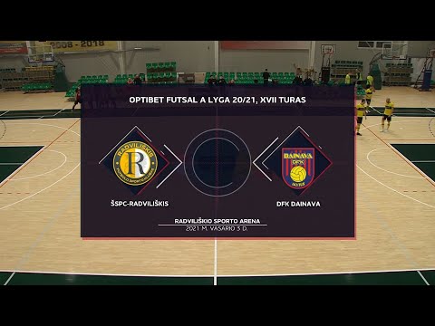 Optibet Futsal A Lyga | ŠSPC-Radviliškis - DFK Dainava | Rungtynių Santrauka |