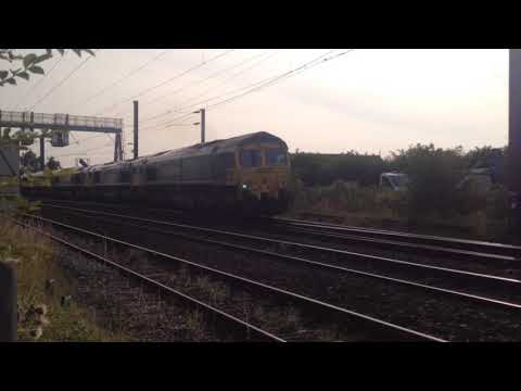 Class 66 convoy (4) to Tyne yard