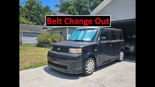 2006 Scion XB Belt Change Out #scion #scionxb #serpentinebelt