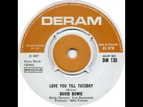 (9a) David Bowie - Love You Till Tuesday