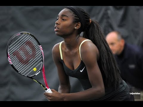 Montreal's Françoise Abanda advances at Coupe Banque Nationale