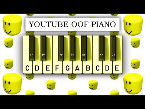 YouTube OOF Piano - Play It With Your Computer Keyboard