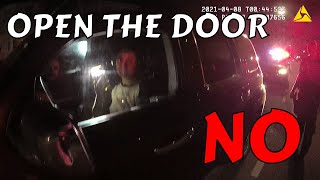 Entitled Woman Gets Window Smashed By Deputies