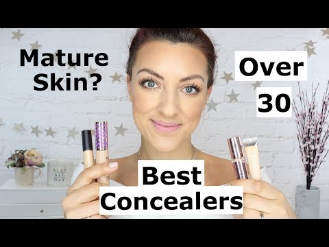Best concealers Over 30 | Concealers for mature skin | 2018