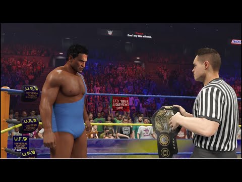 UFW - Carlos Colon vs Sadistic Steve Strong - Campeonato Universal #wwc #iwapr